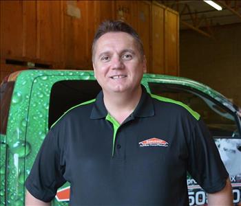 Chris Butas, team member at SERVPRO of East Phoenix