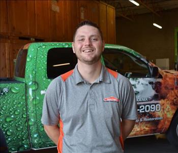 Anthony Baird, team member at SERVPRO of East Phoenix