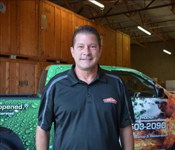 Jason Wolfswinkel, team member at SERVPRO of East Phoenix