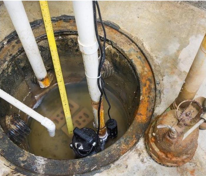 Older or worn sump pumps can result in a flooded basement